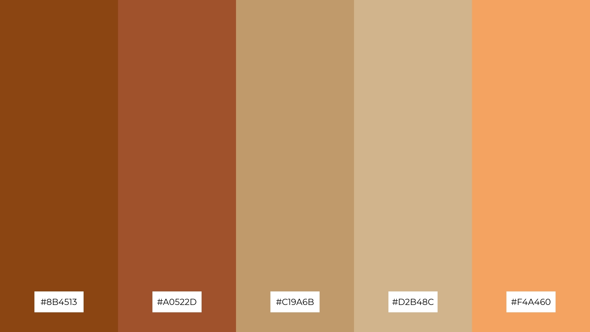 Earthy Tones