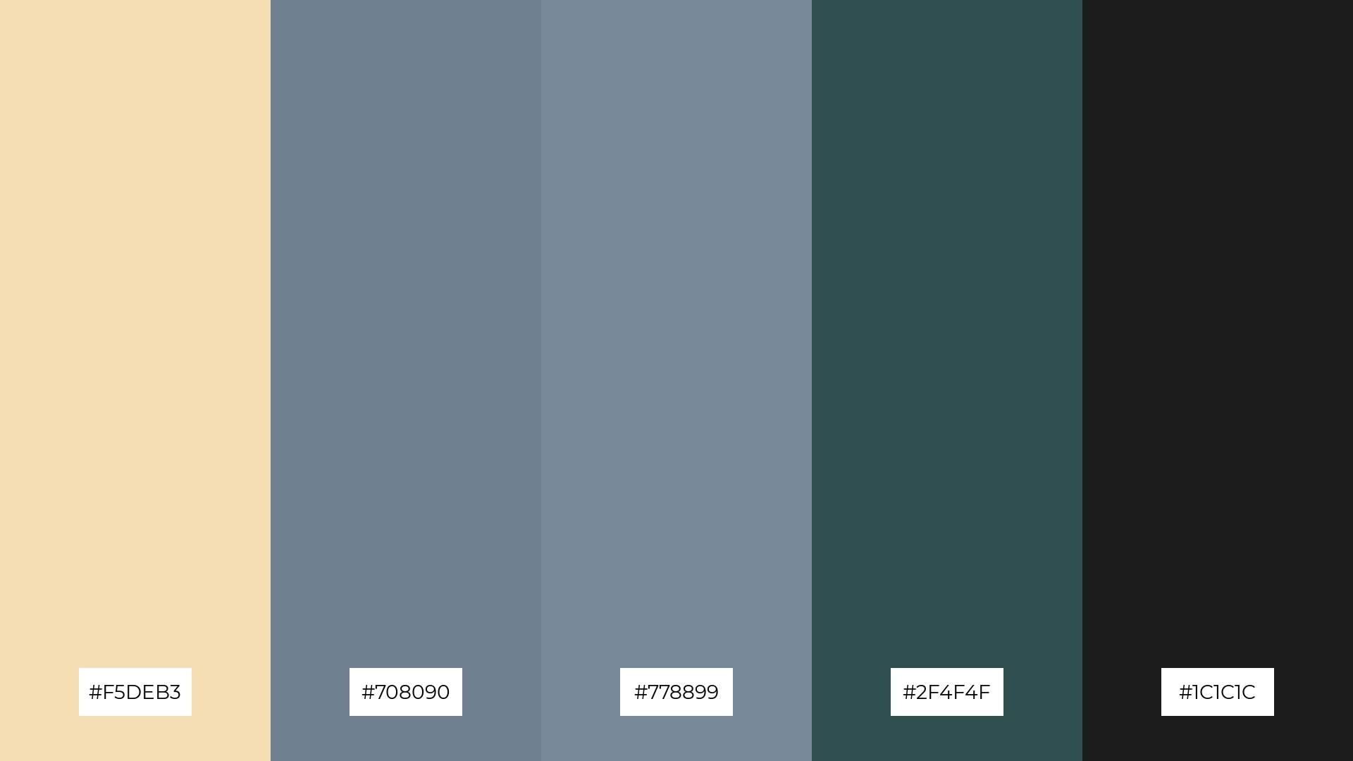 Wheat and Slate