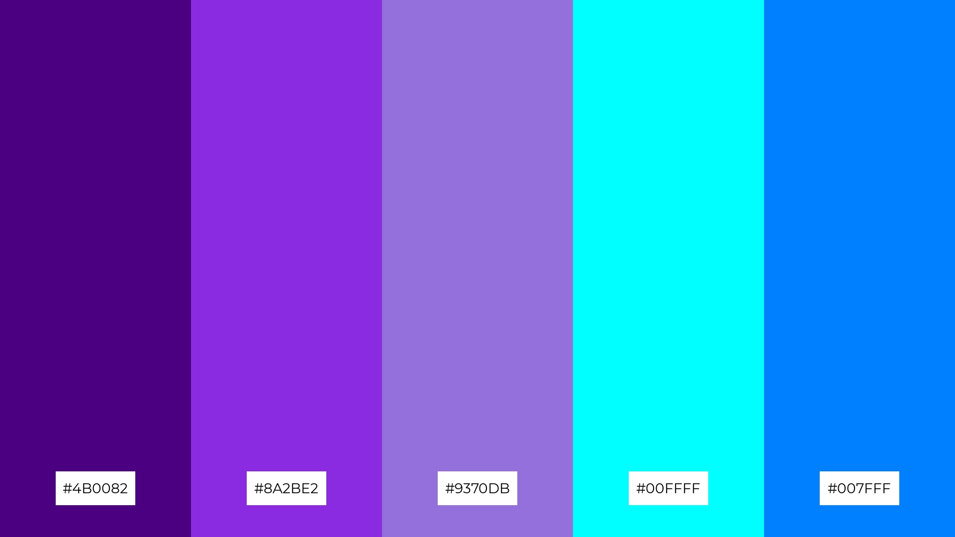 The Best 15 Azure Color Palette Combinations