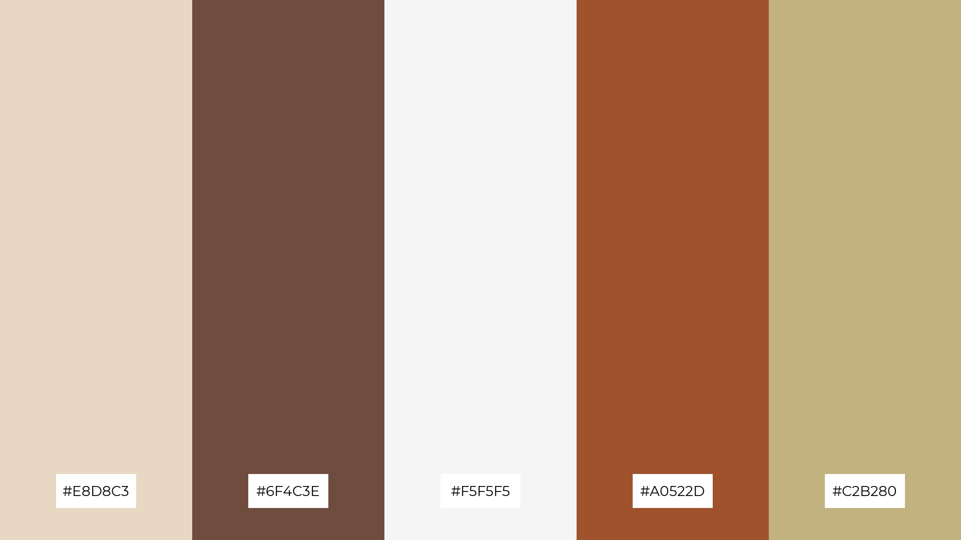 Earthy Tones