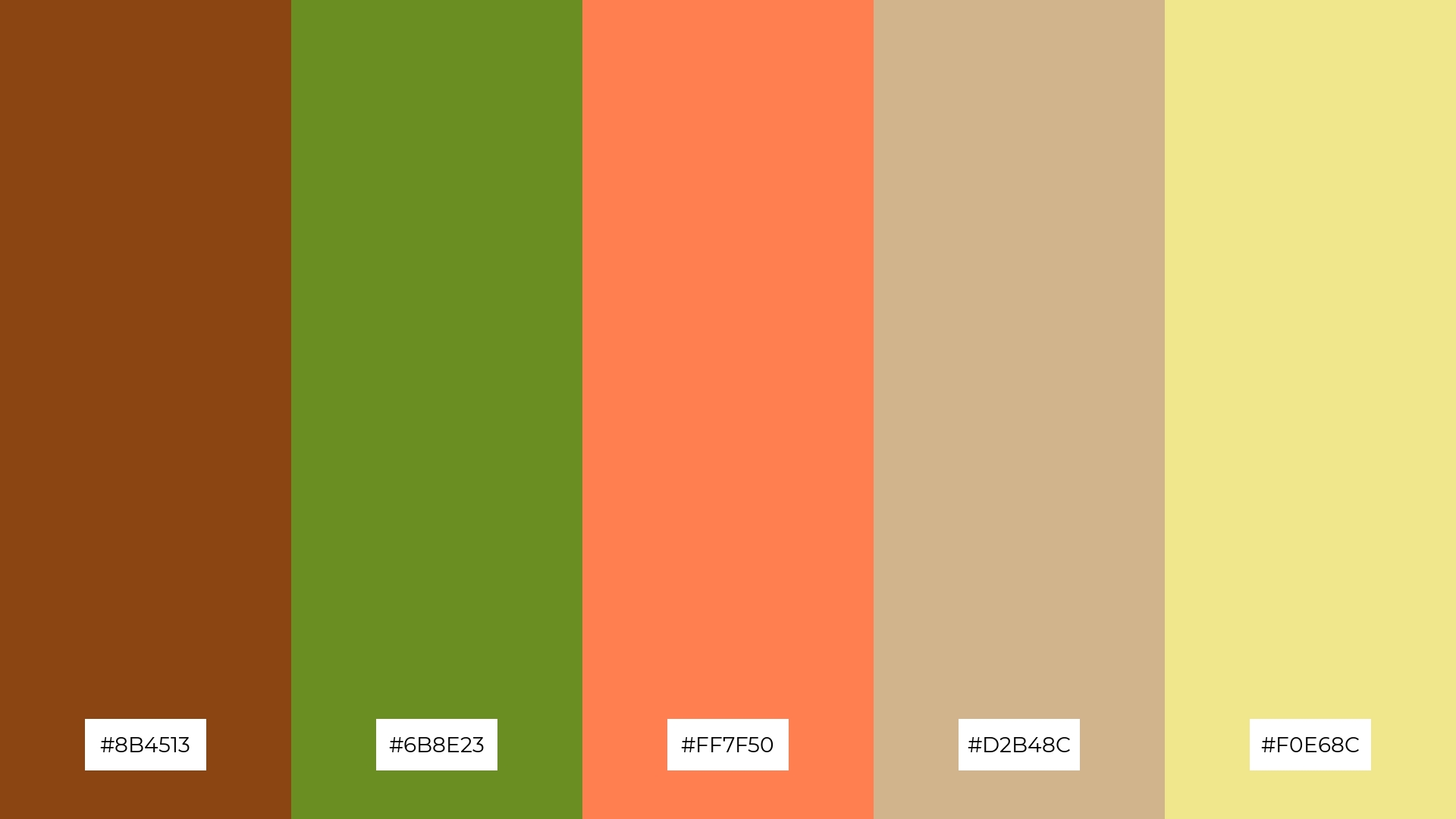 Earthy Tones