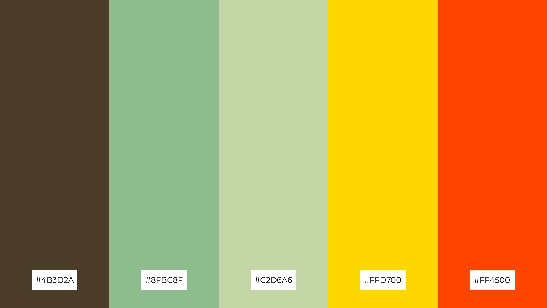 Nature's Palette