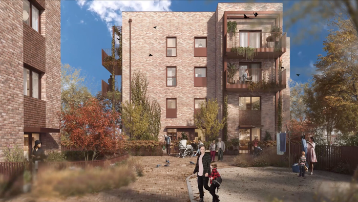 We produced this CGi artists impression for community engagement film for Lancaster City Council which involved embedding ourselves with residents as the come to terms with urban renewal. 