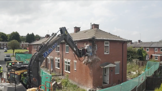 Urban and housing renewal films often demand that we film alongside demolition and construction teams. By capturing footage of the site before building begins and speaking to residents we can produce compelling human stories. 