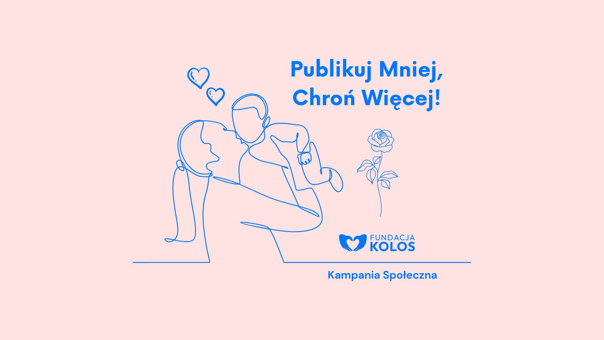 plakat kampanii w formie rysunkowej