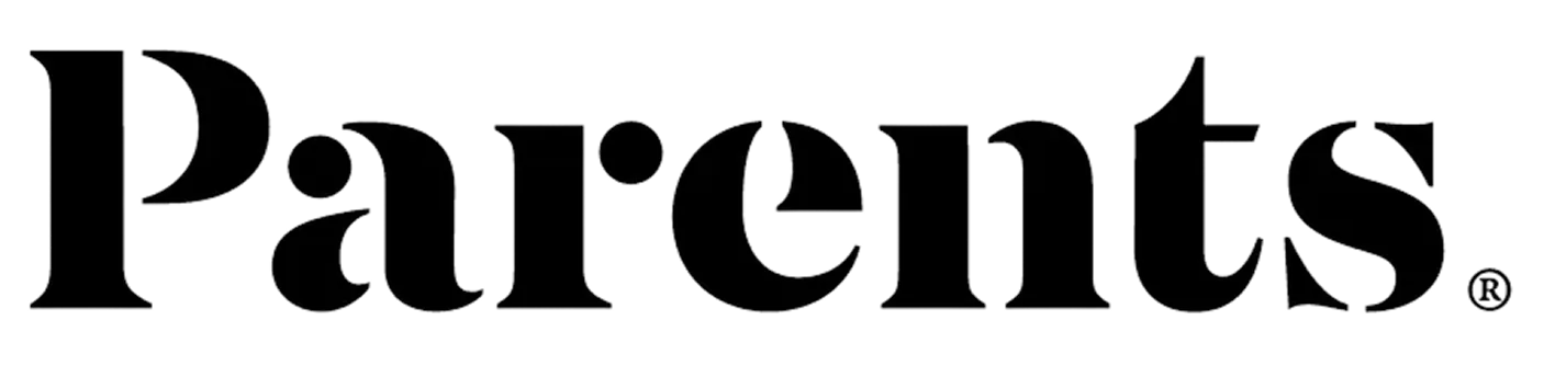 Parents magazine logo in black text with a registered trademark symbol.