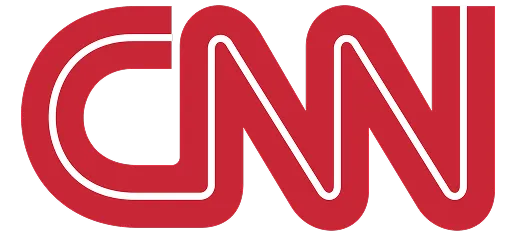 CNN logo in red with white inner lines.