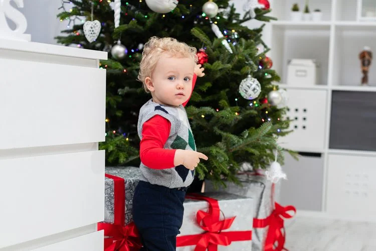 How to Toddler-Proof Your Christmas Tree