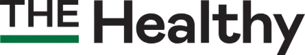 The Healthy logo with a green horizontal line under the word 'The'.
