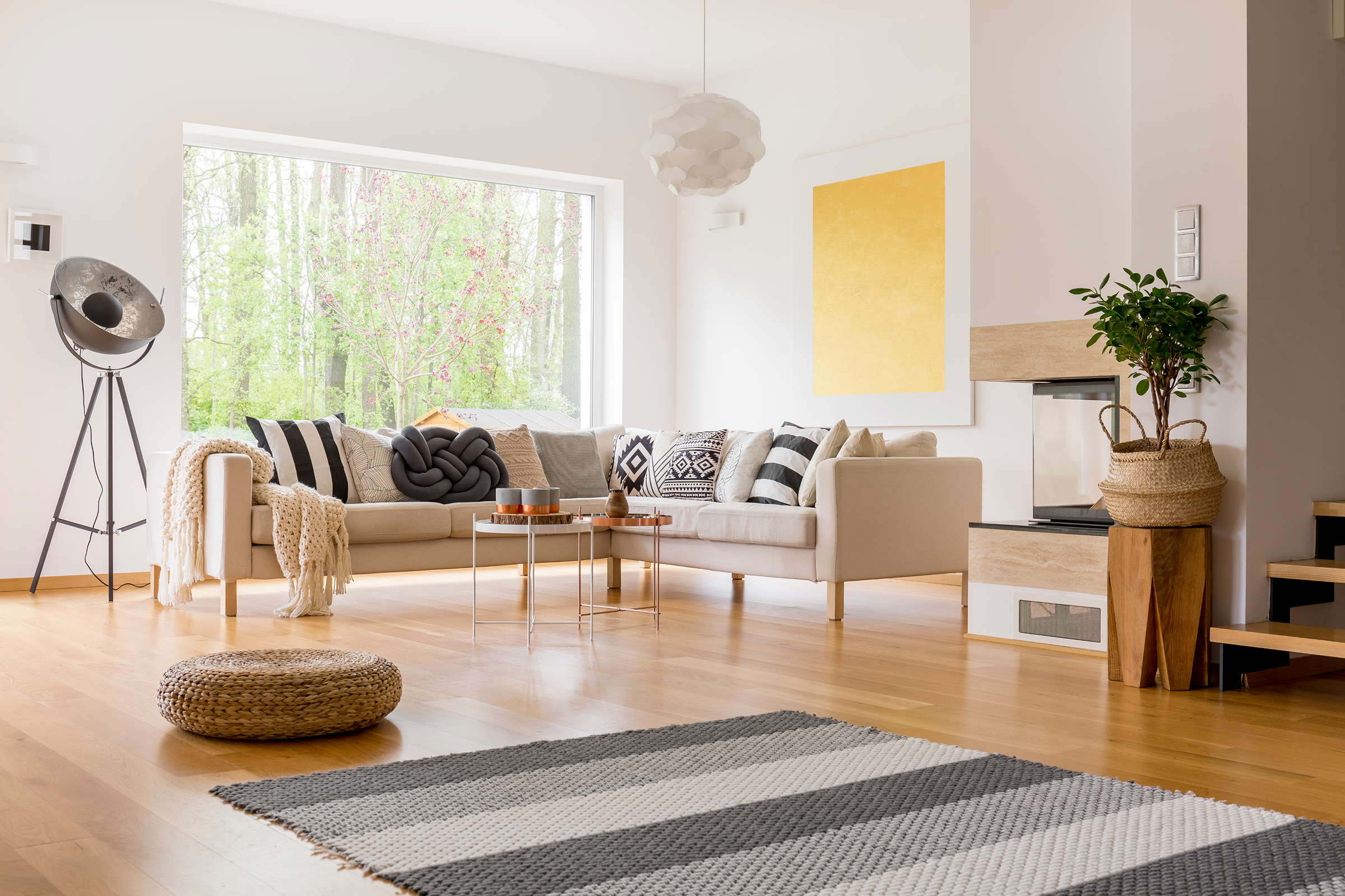 Beutiful beige interior