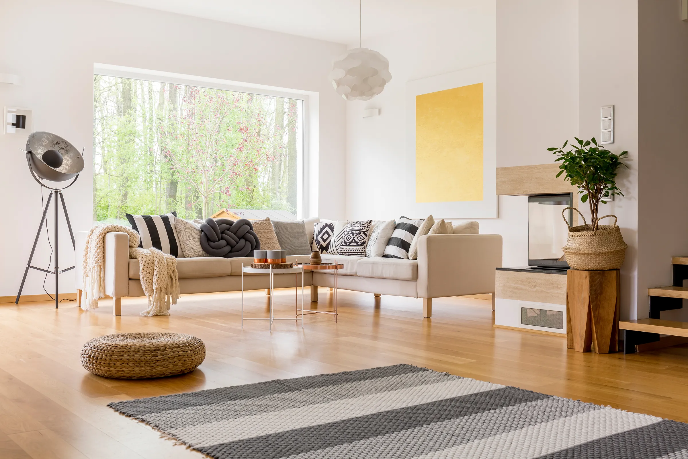 Beutiful beige interior