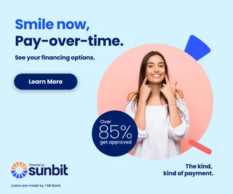 Sunbit. Smile Now, Pay Over Time. Over 85% get approved.