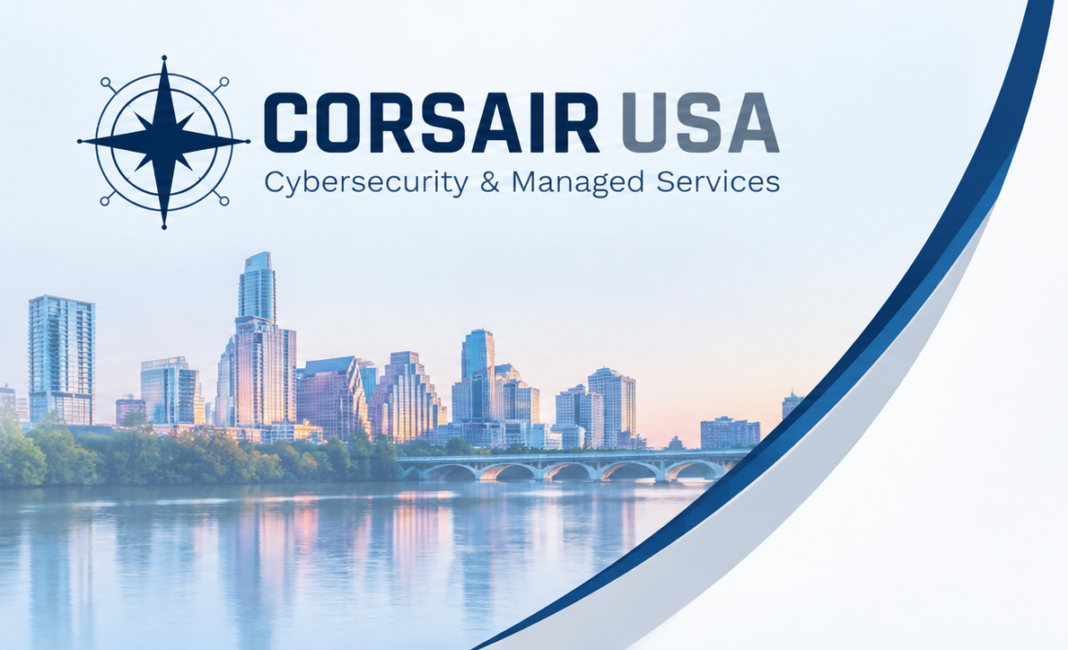 Corsair USA Cybersecurity & Managed Services, Austin skyline