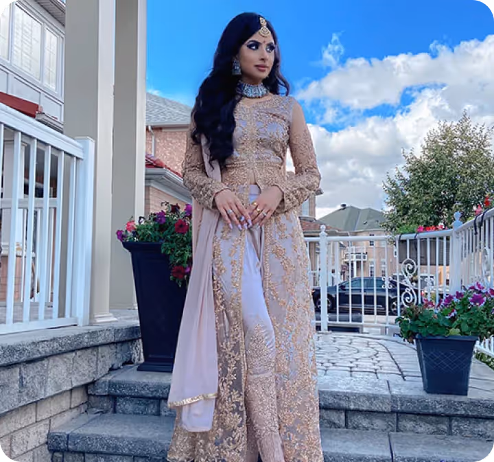 Modern Ethnic Apparel Brand Model 