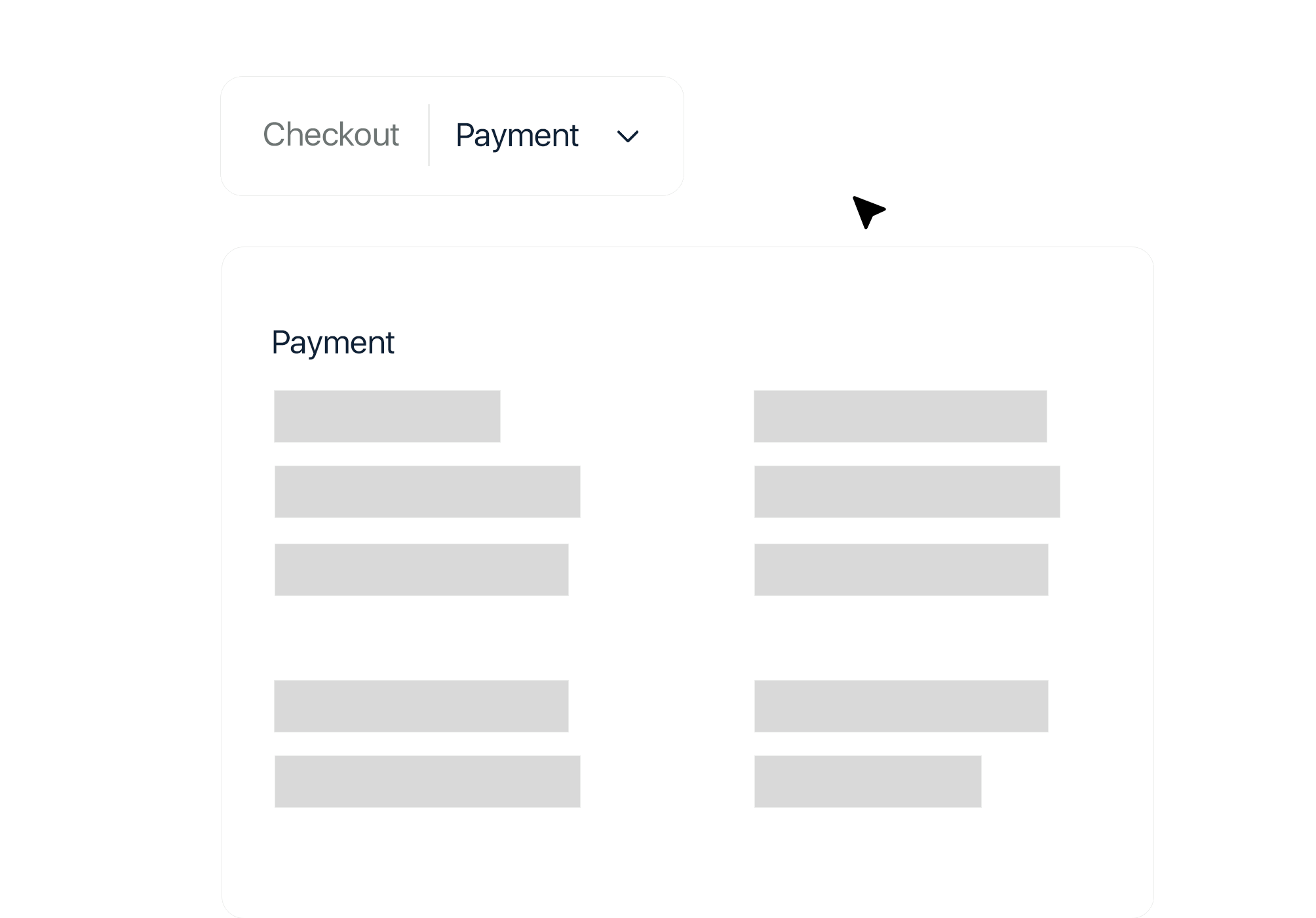 Image of a mobile Dyneti UI scanning a credit card