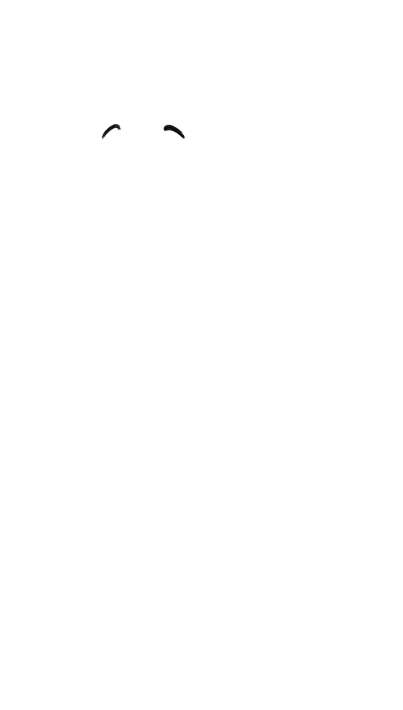 Petras Augenbrauen