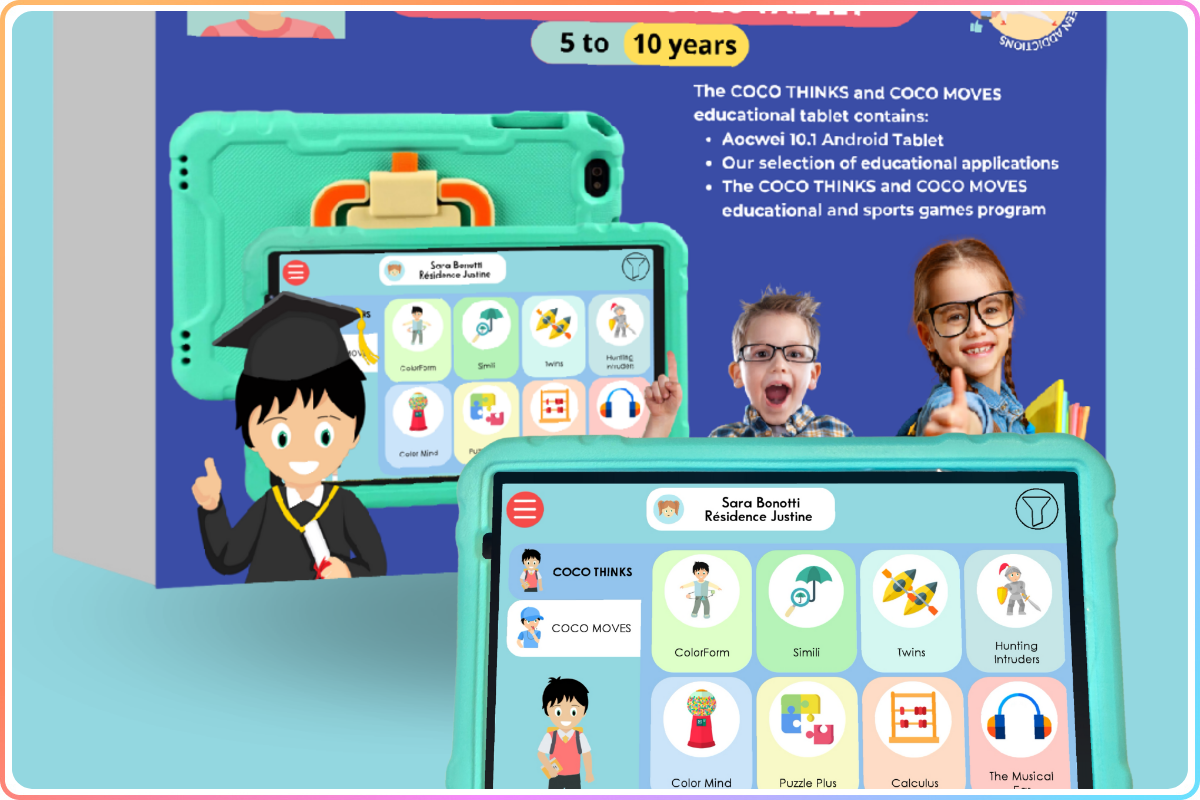 Dynseo COCO Thinks brain training app