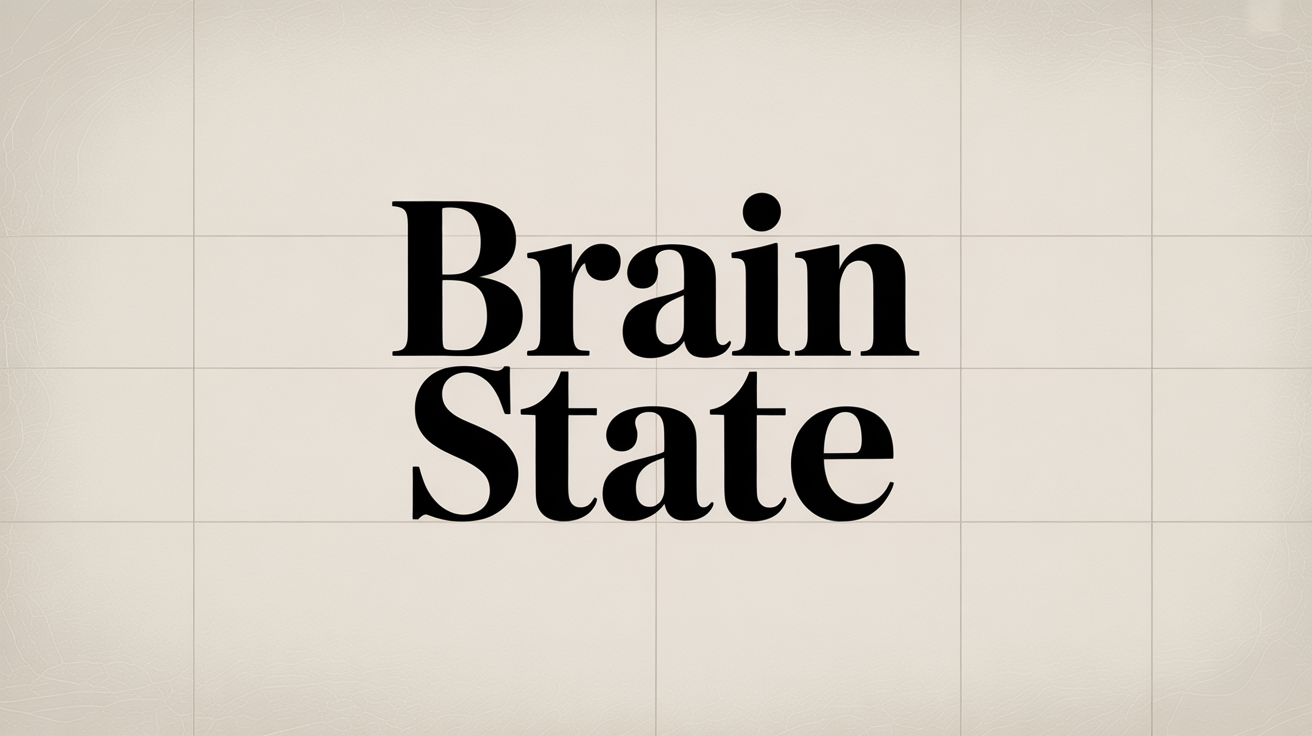 Visual cue representing short-term factors that influence moment-to-moment cognitive performance.