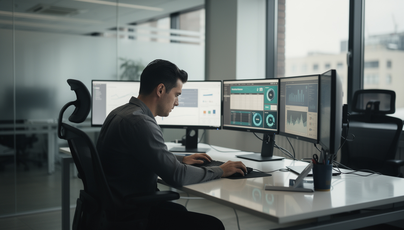 concept: structured data constraining decisions in a work context