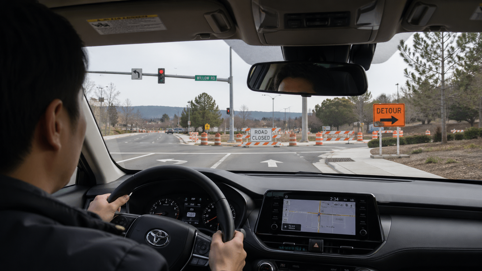 concept: change in routine, overlooked error