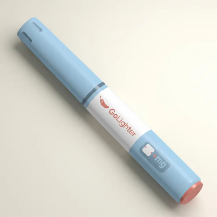 Injektionspen als Beispiel für das Diabetesmedikament Ozempic.