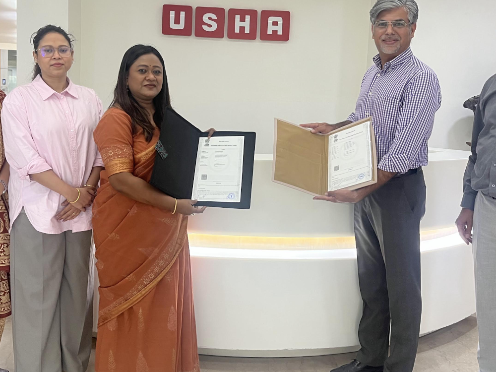 MoU signing with Usha Silai