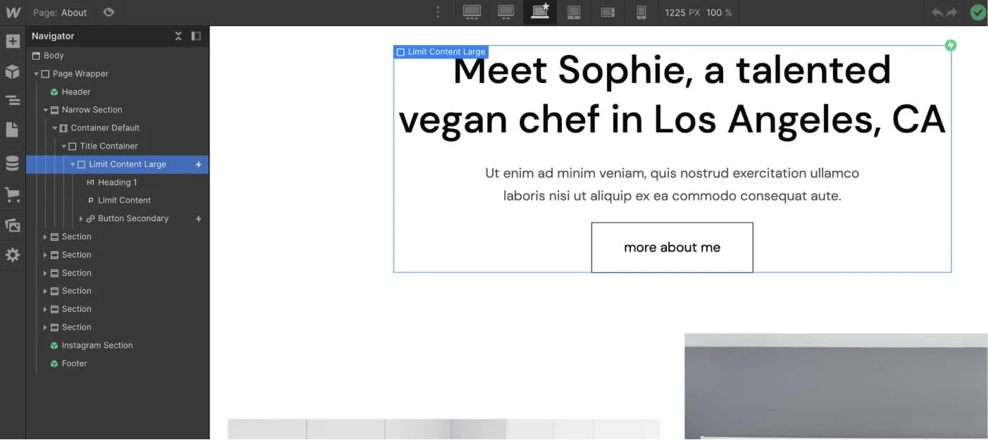 Animations - Diet X Webflow Template
