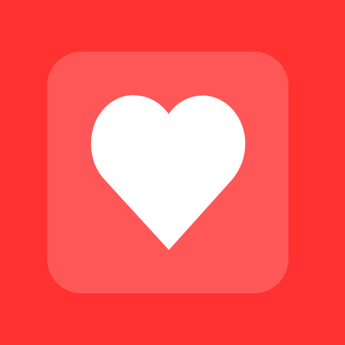 heart logo for more love