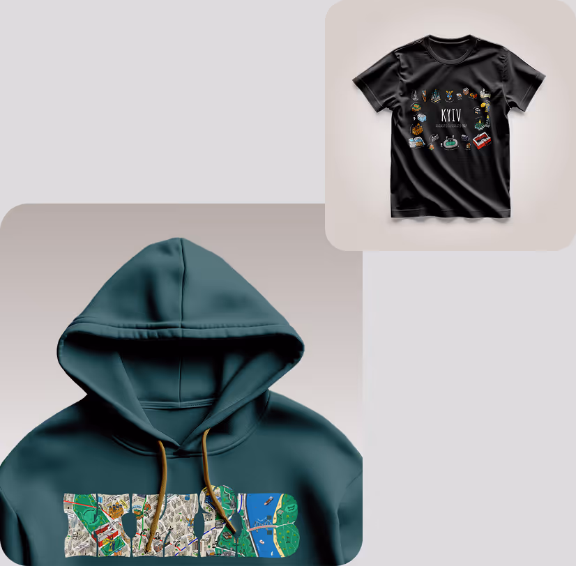Hoodies, T-shirts, Merch
