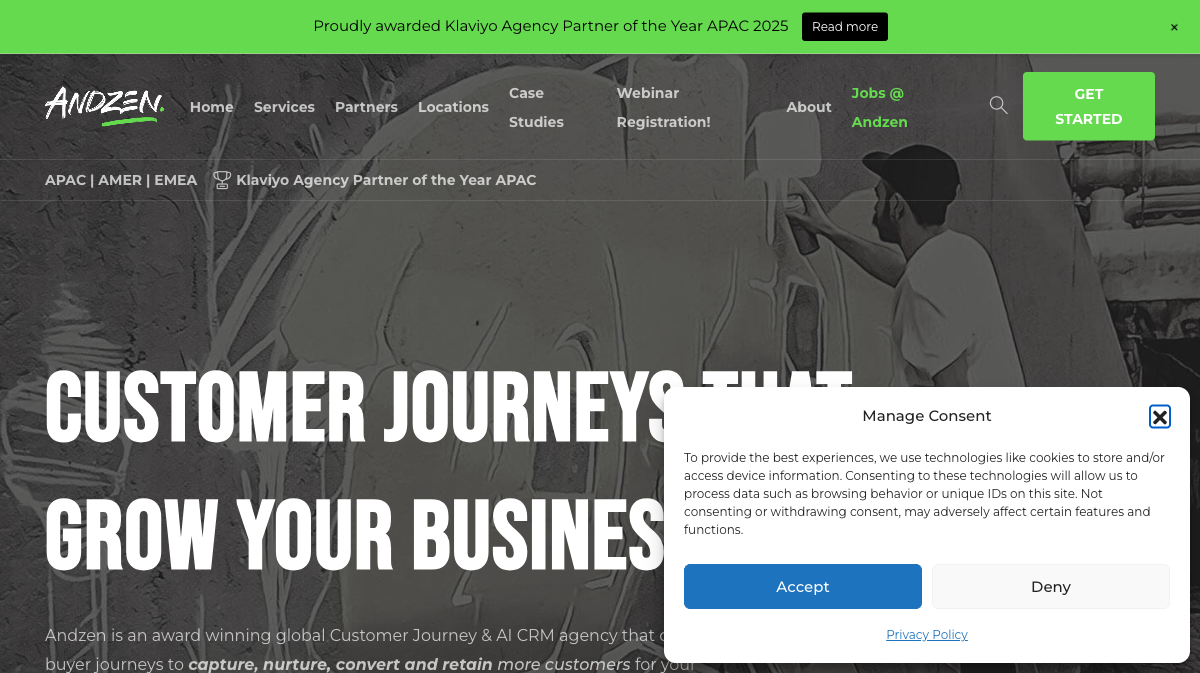 Andzen: journey-first lifecycle strategy from Australia, at andzen.co.