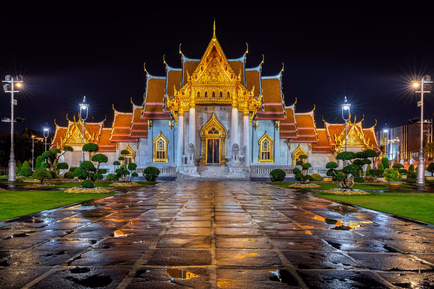 Grand Palace: A historic site in Bangkok that showcases stunning Thai architecture.