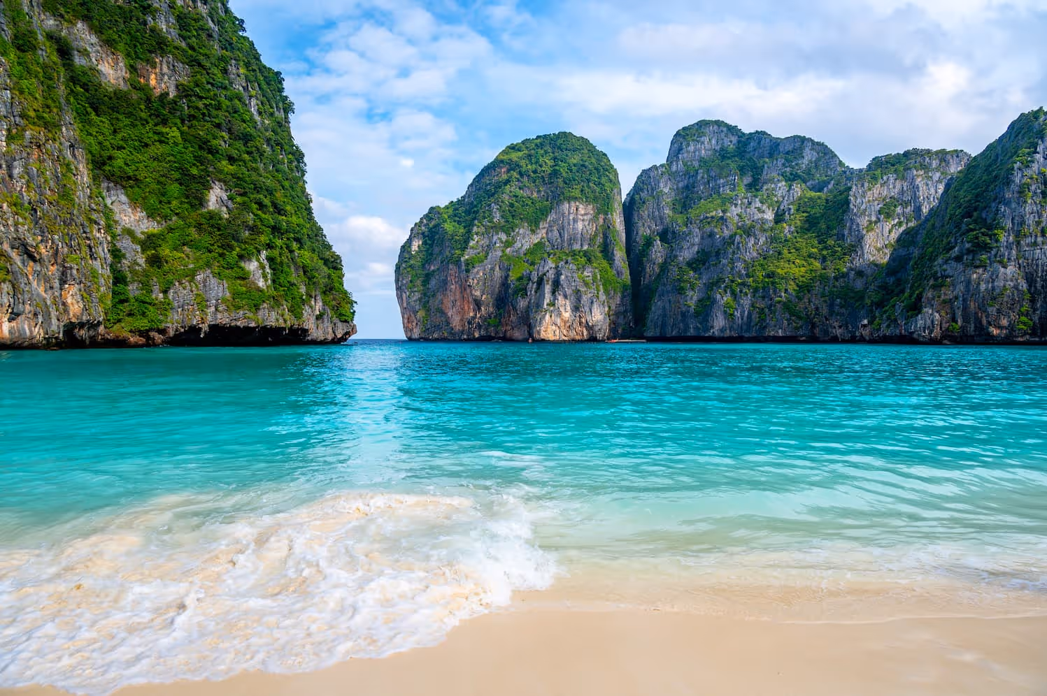 Phi Phi Islands: Pristine islands famous for their beaches and clear waters.