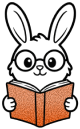 Alice, the Rabbit Studying