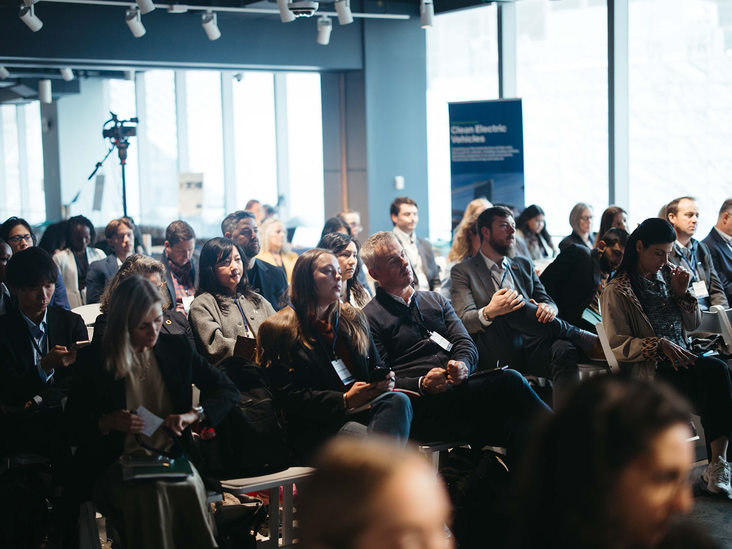 Audience members at Port Powerhouse Climate Week 2026