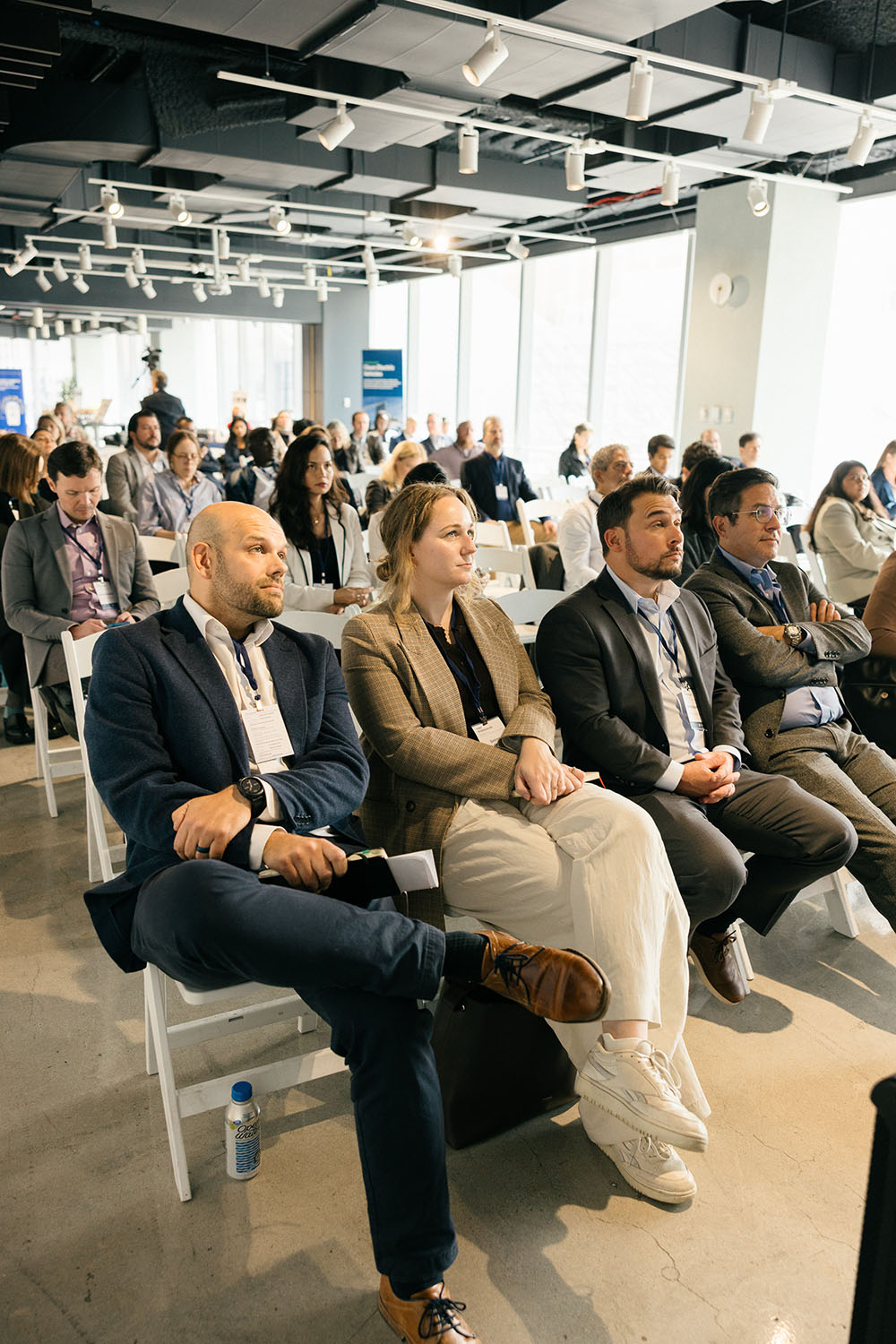 Audience members sitting at Port Powerhouse Climate Week 2026
