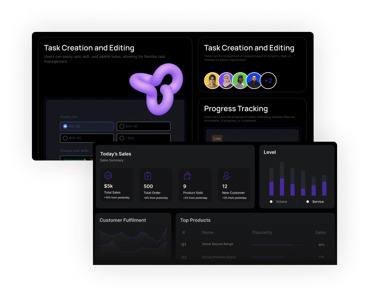 Saas Webflow Template - Wakanda - Designed by Azwedo.com and Wedoflow.com
