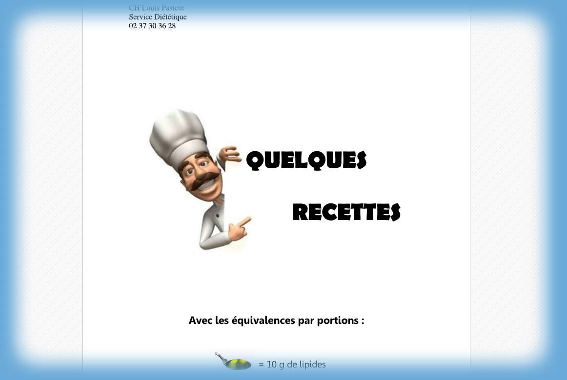 Image représentant le document "Recettes"