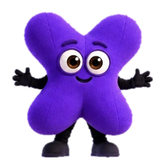 Nexi, la mascotte NEXA, bras ouverts