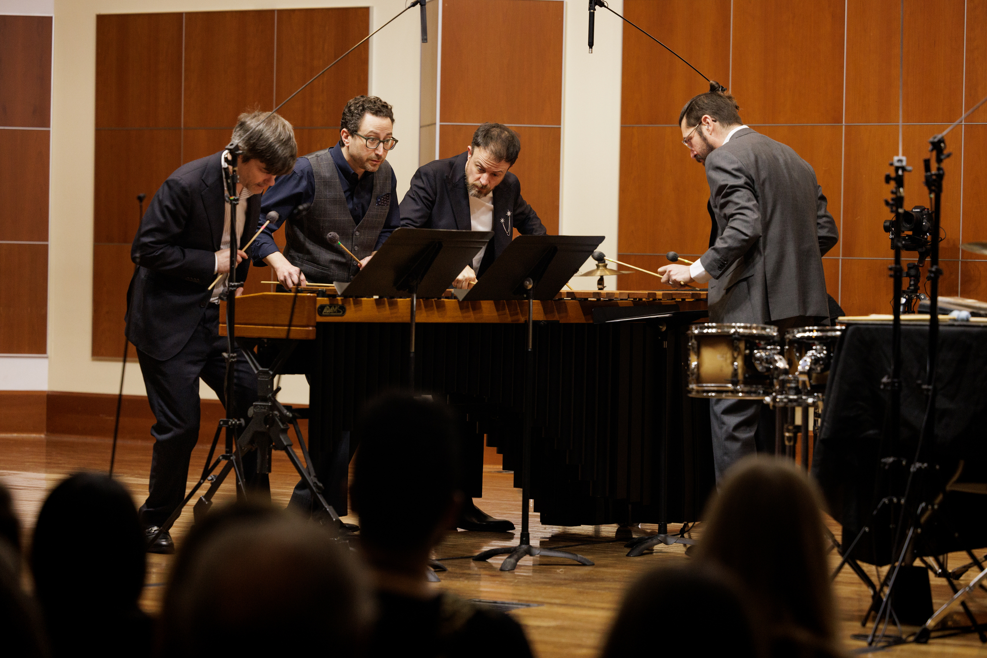 Third Coast Percussion goes lean for premieres at Gottlieb Hall