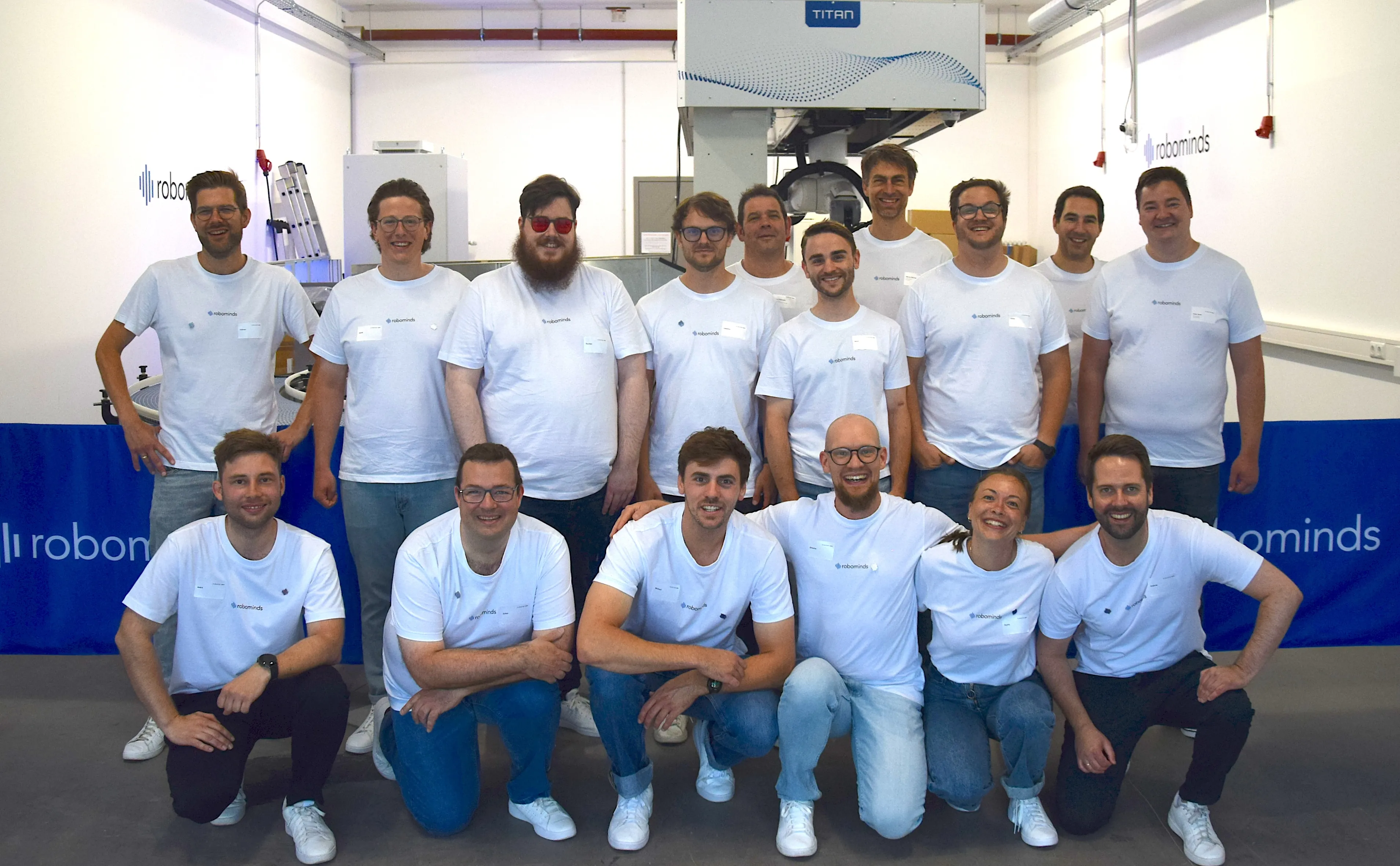 Das robominds Team beim robominds:open 2026
