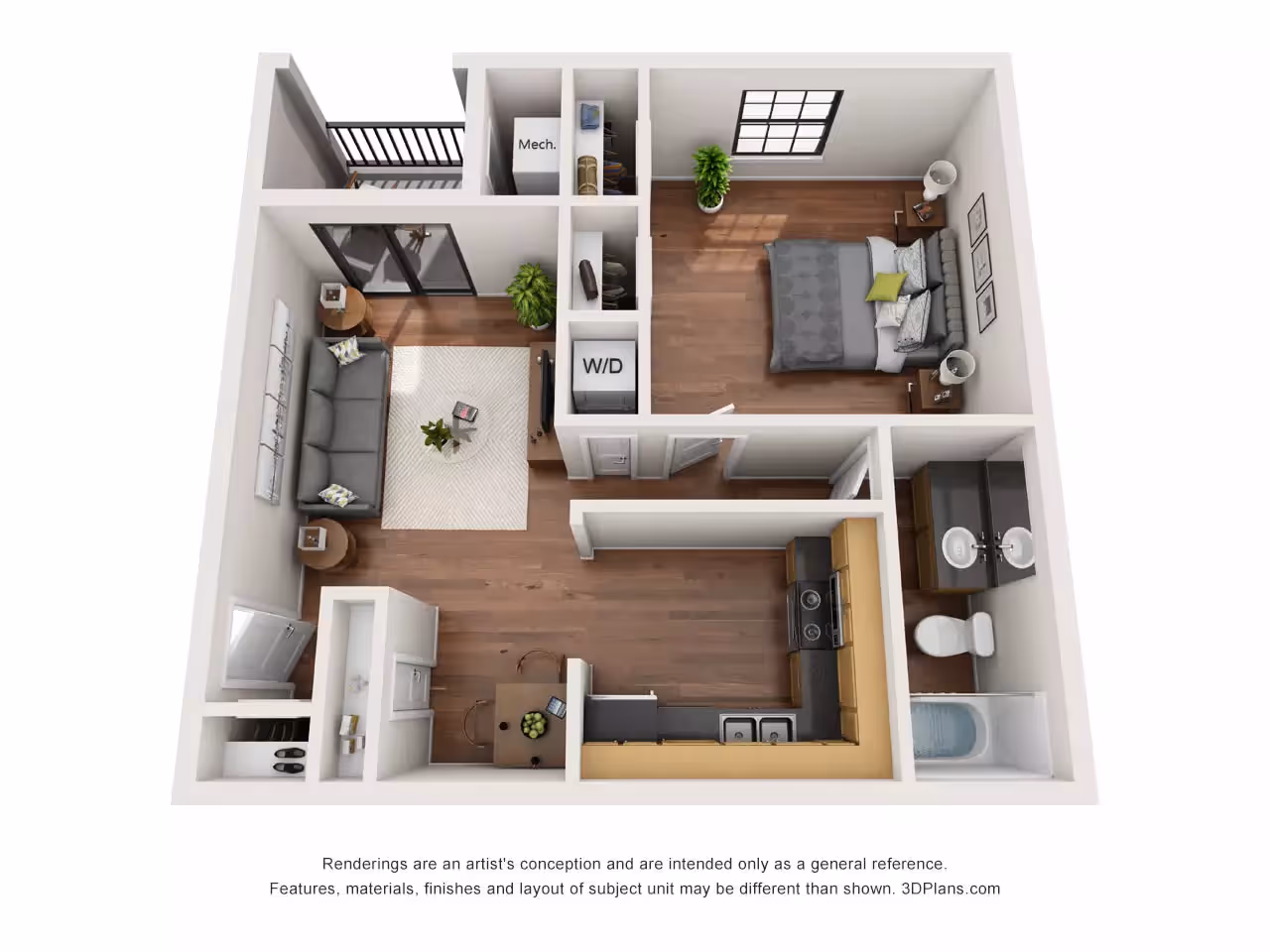 The Barrington Renovated layout