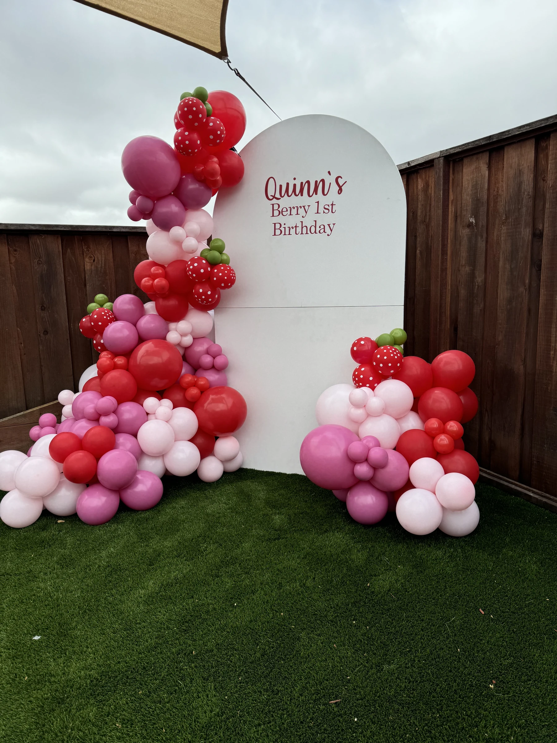 Berry first birthday by Poptastic Parties