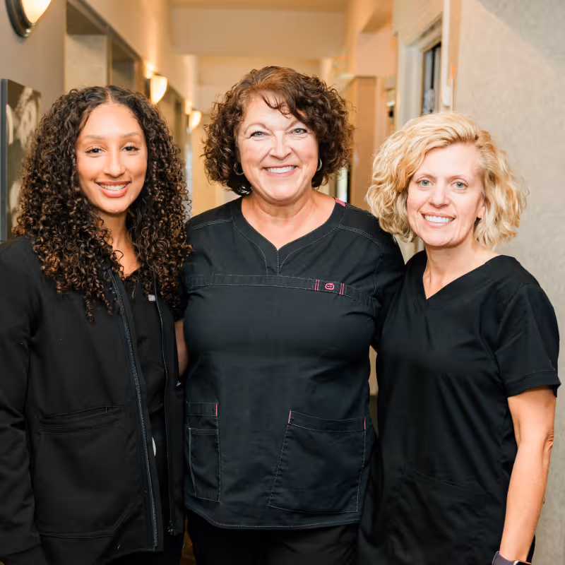 The Masterpiece Dentistry team smiling.