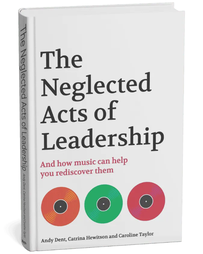 A book mockup with transparent background and t cover of The Neglected Acts of Leadership book cover 