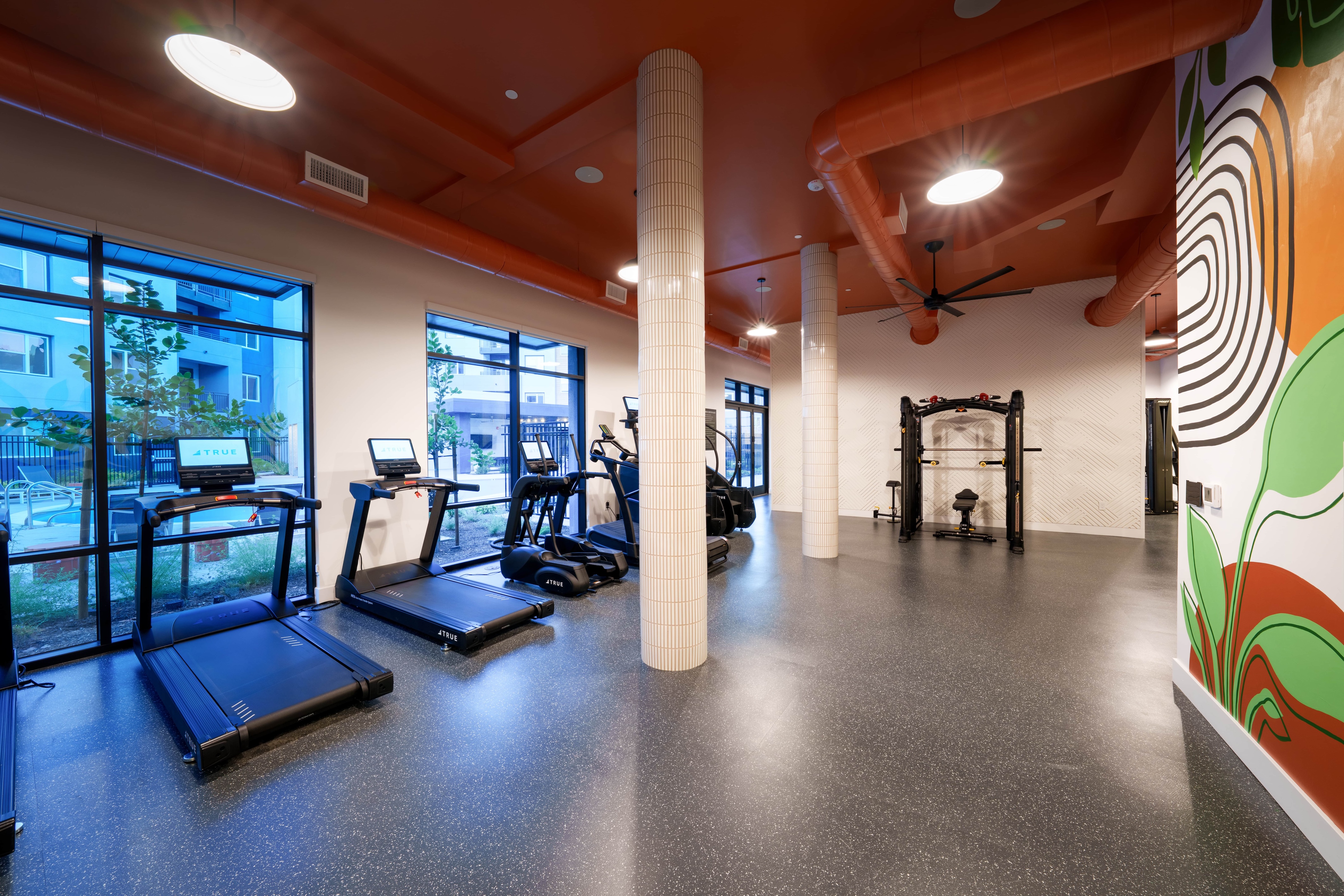 fitness room