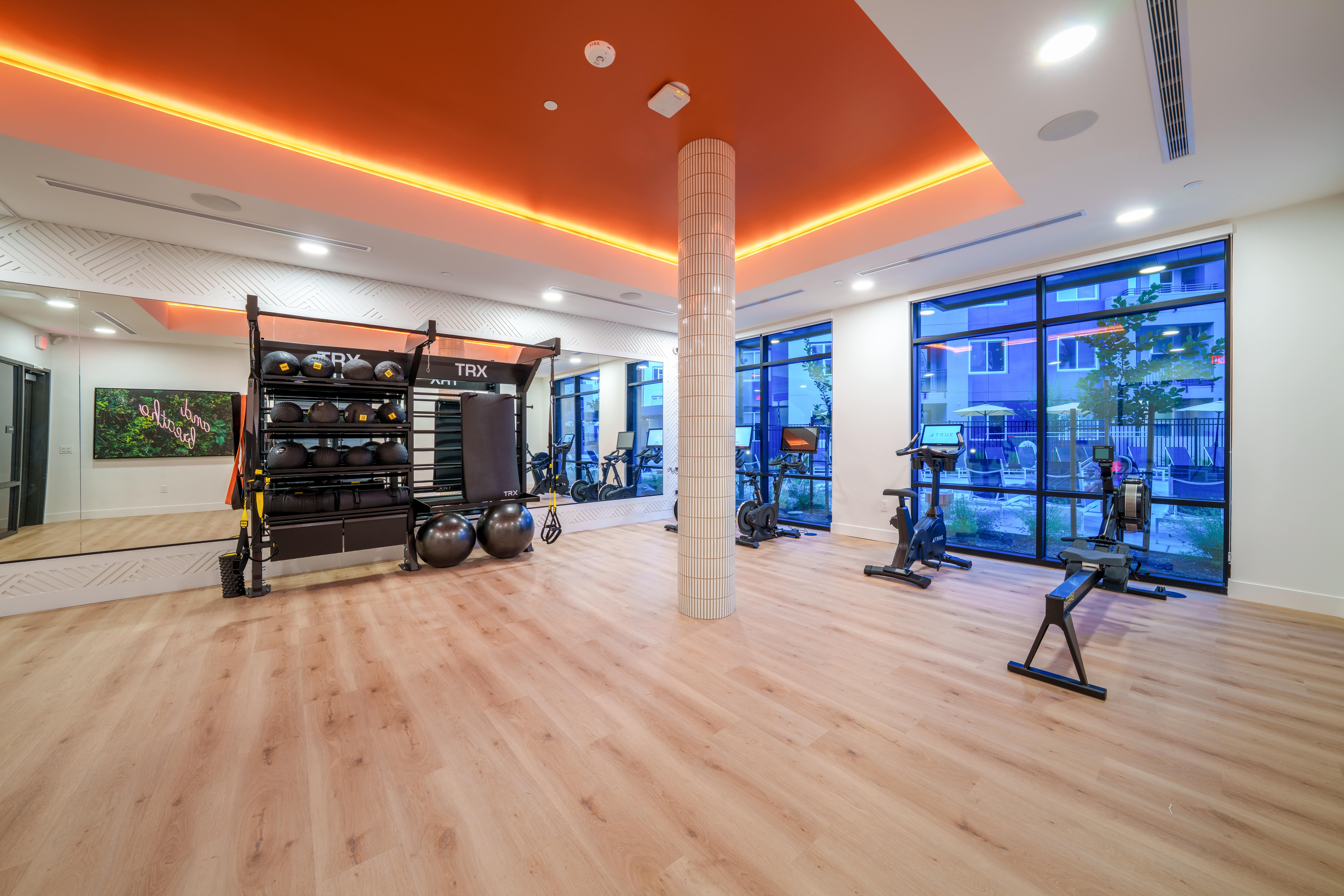 fitness room