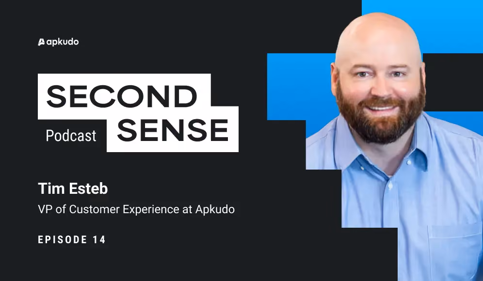 Podcast cover with photo of Tim Esteb