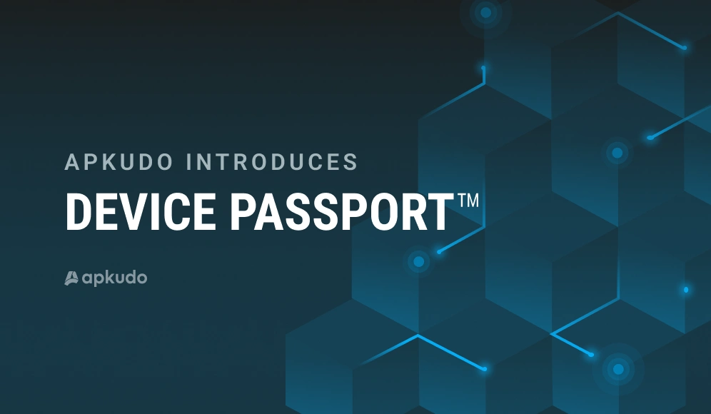 Apkudo introduces Device Passport with 3D blocks stacked on top of each other