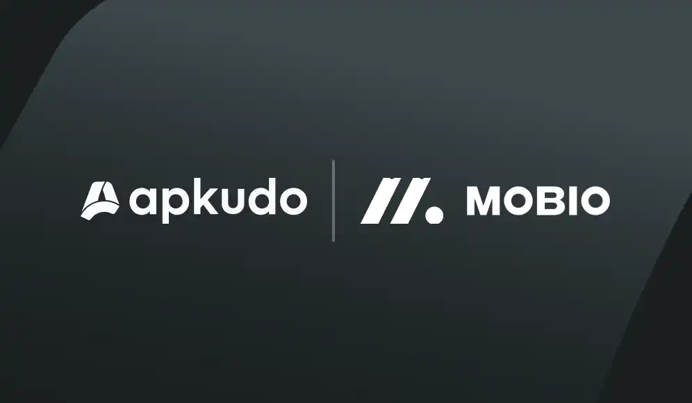 Apkudo and Mobio logos