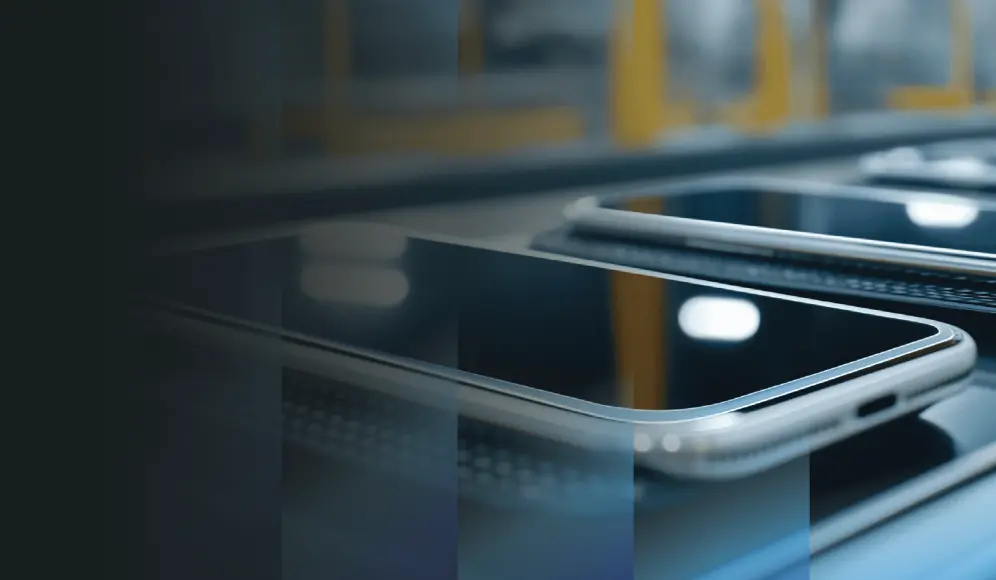 Robotics for cosmetic grading of used smartphones guide cover